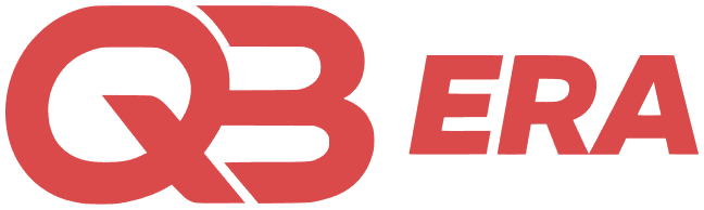 QB Era logo red variant