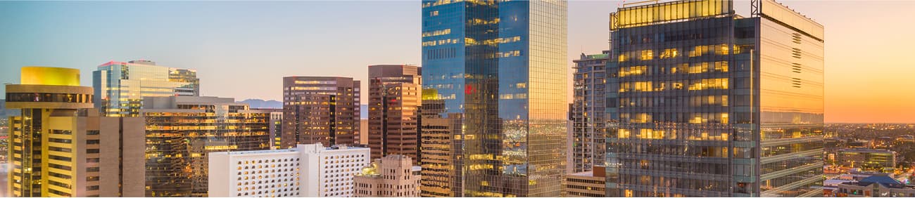 Skyline of Phoenix, Arizona